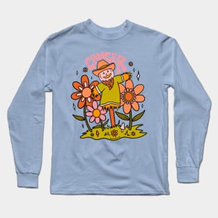 Cancer Scarecrow Long Sleeve T-Shirt